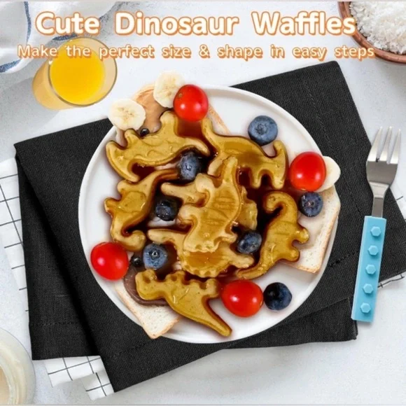 Dinosaur waffle maker - Picture 5 of 7